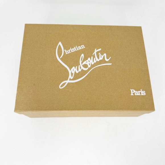 Christian Louboutin Iriza 100 mm Nappa Nude Size 38.5B - Picture 14 of 15